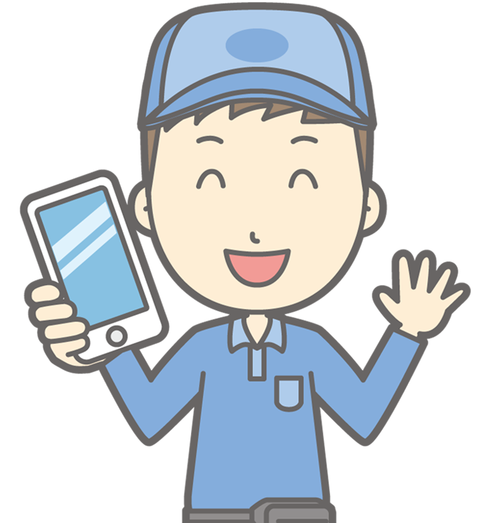 リペア君のキャラクターイラスト
