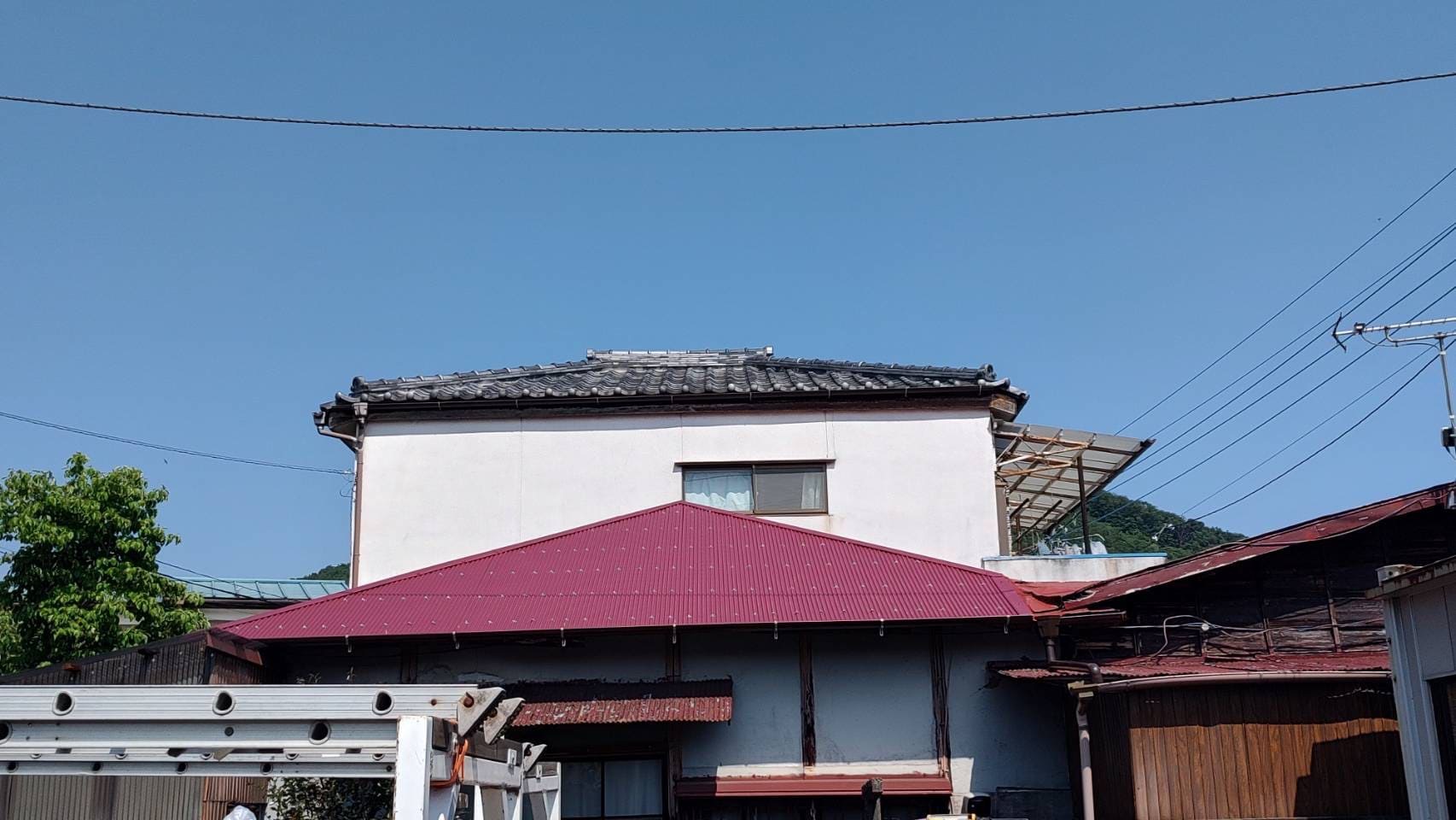 施工完了後の遠景