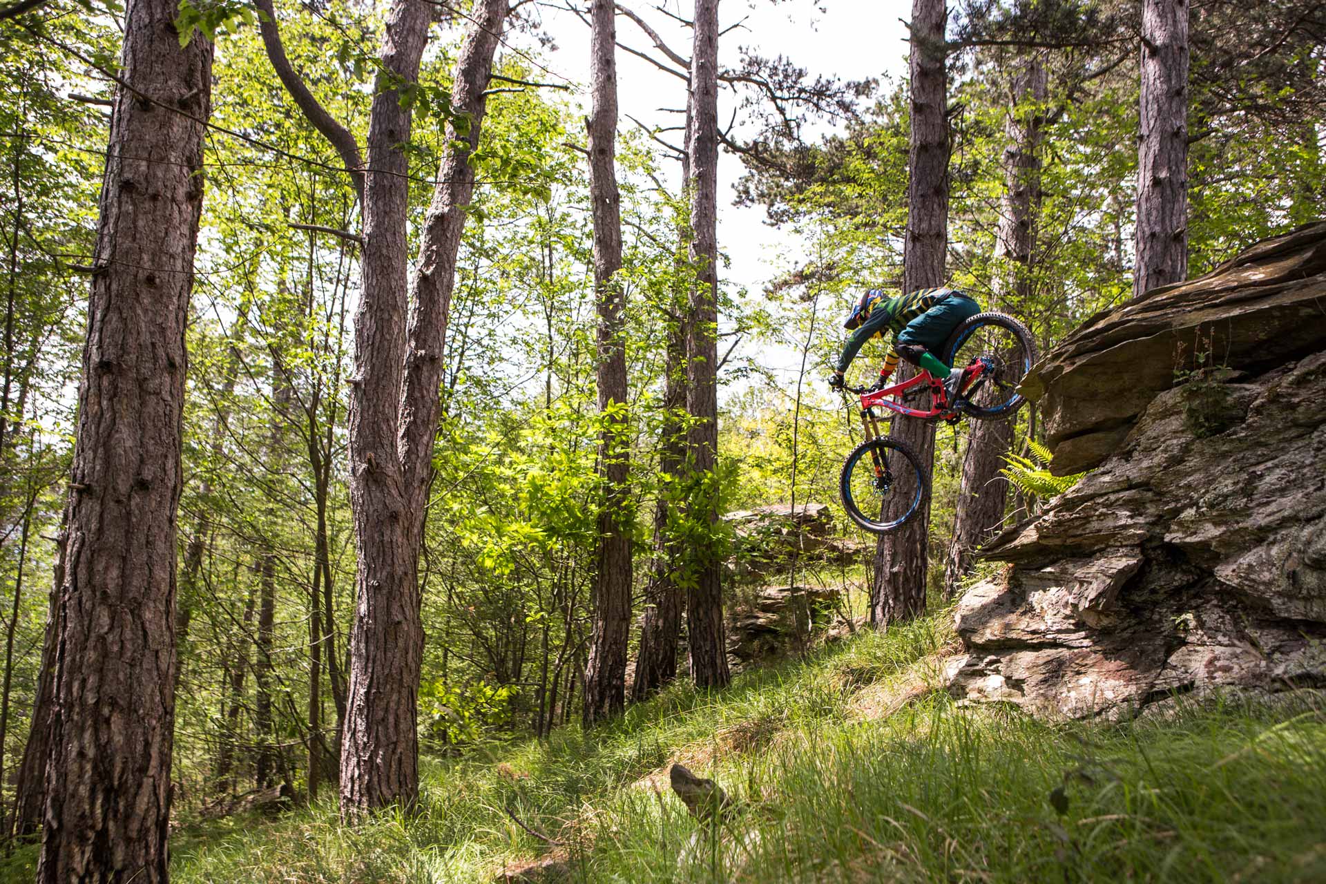 Mountainbike singletrail bodensee