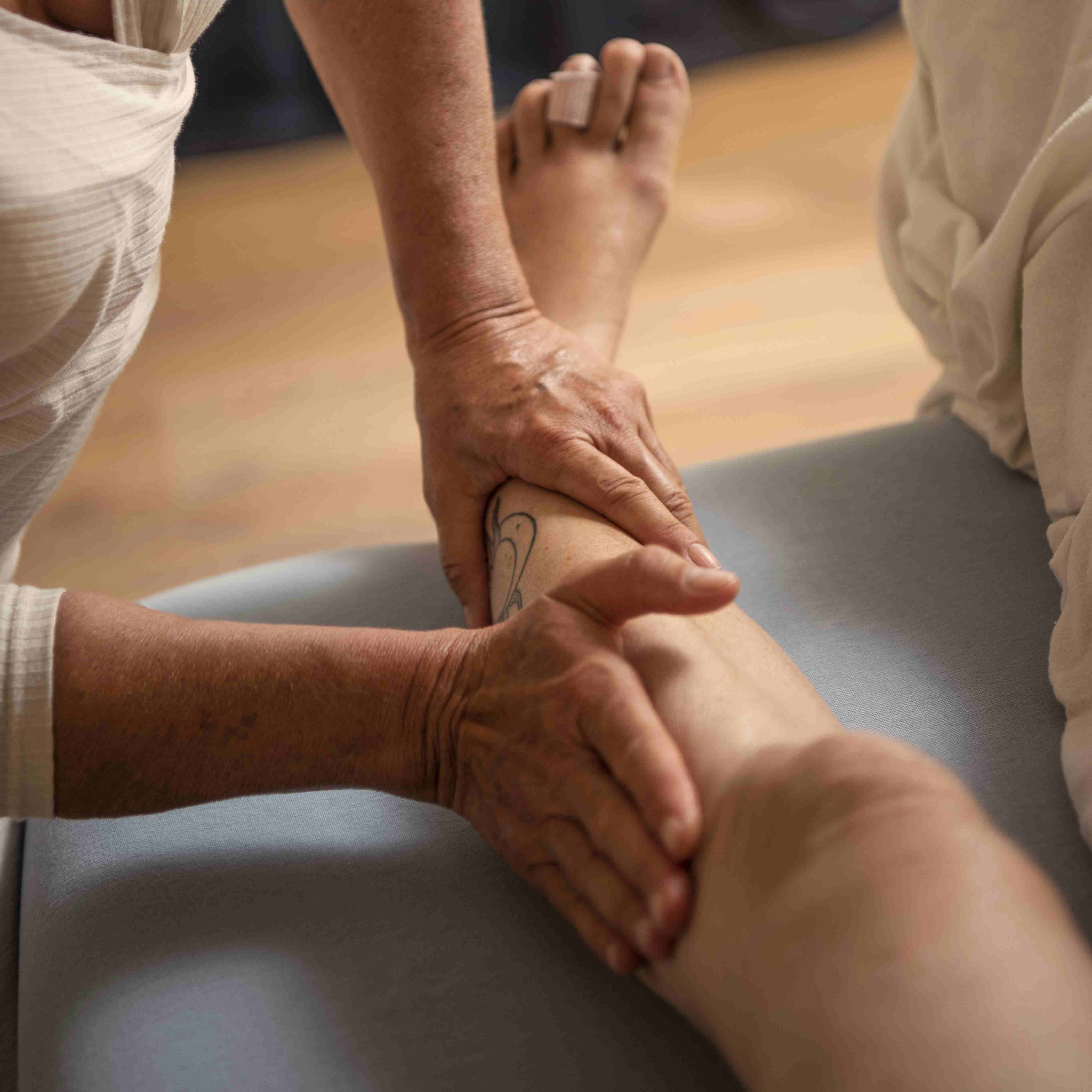 Prozessarbeit über Massage und Gespräch