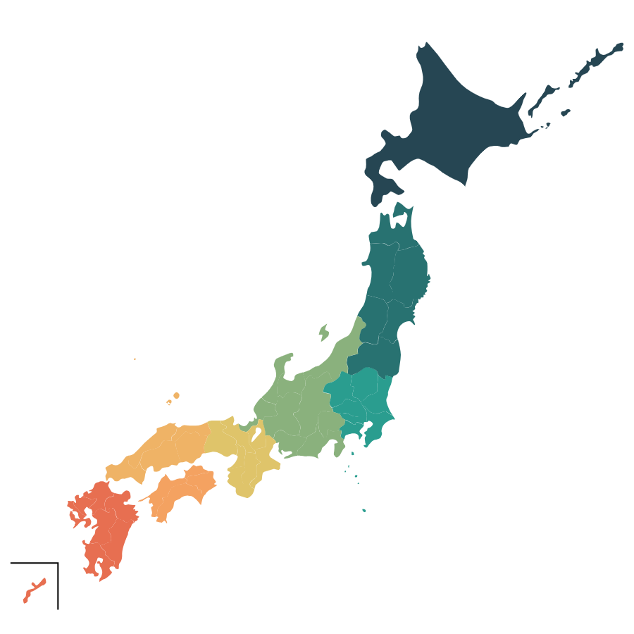 日本地図