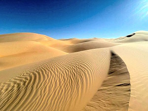 Adrar, train du désert et océan
