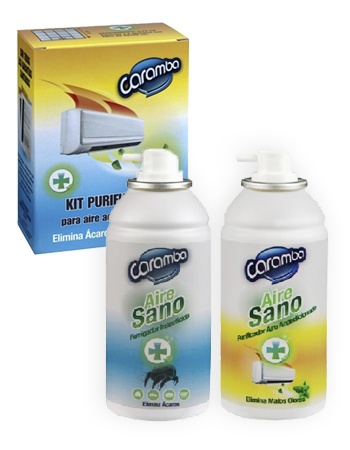 Kit purificador Aire Acondicionado de Caramba