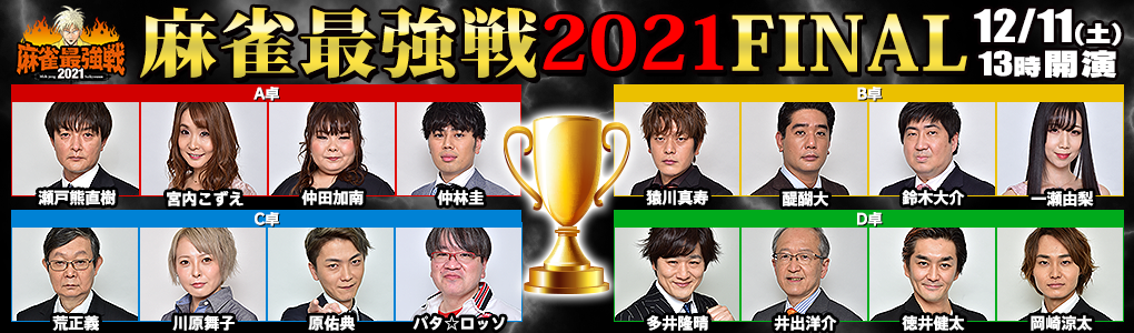 麻雀最強戦2021FINAL