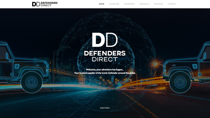 Defenders Direct - website design