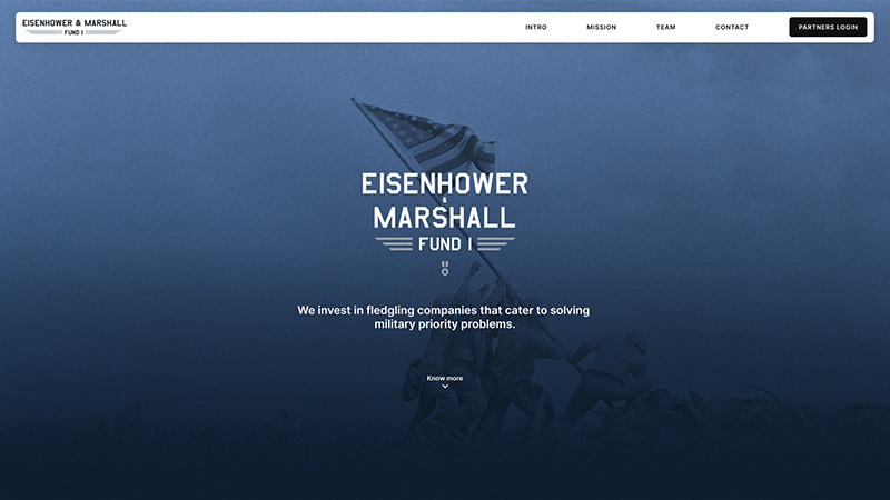 Eisenhower & Marshall Fund I - website preview image