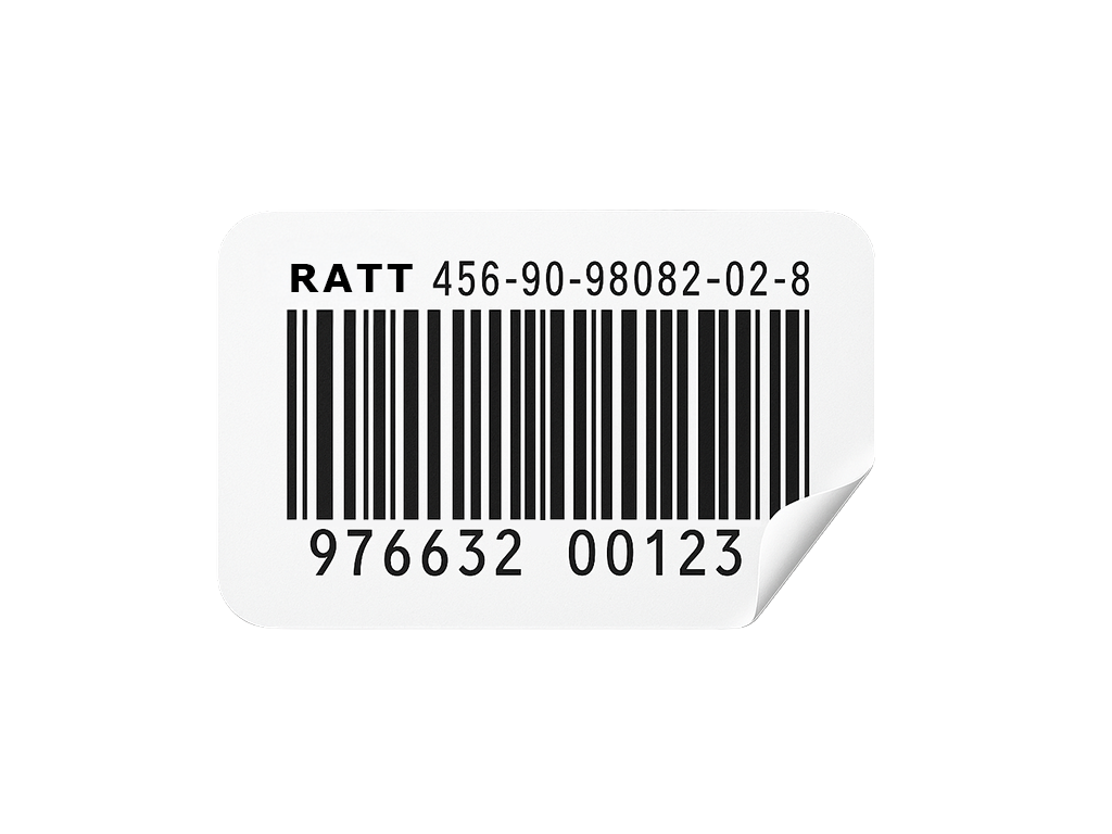 RATTPACK Lohndruck & Barcode-Etiketten – Individuelle Nummerierung und Rückverfolgbarkeit