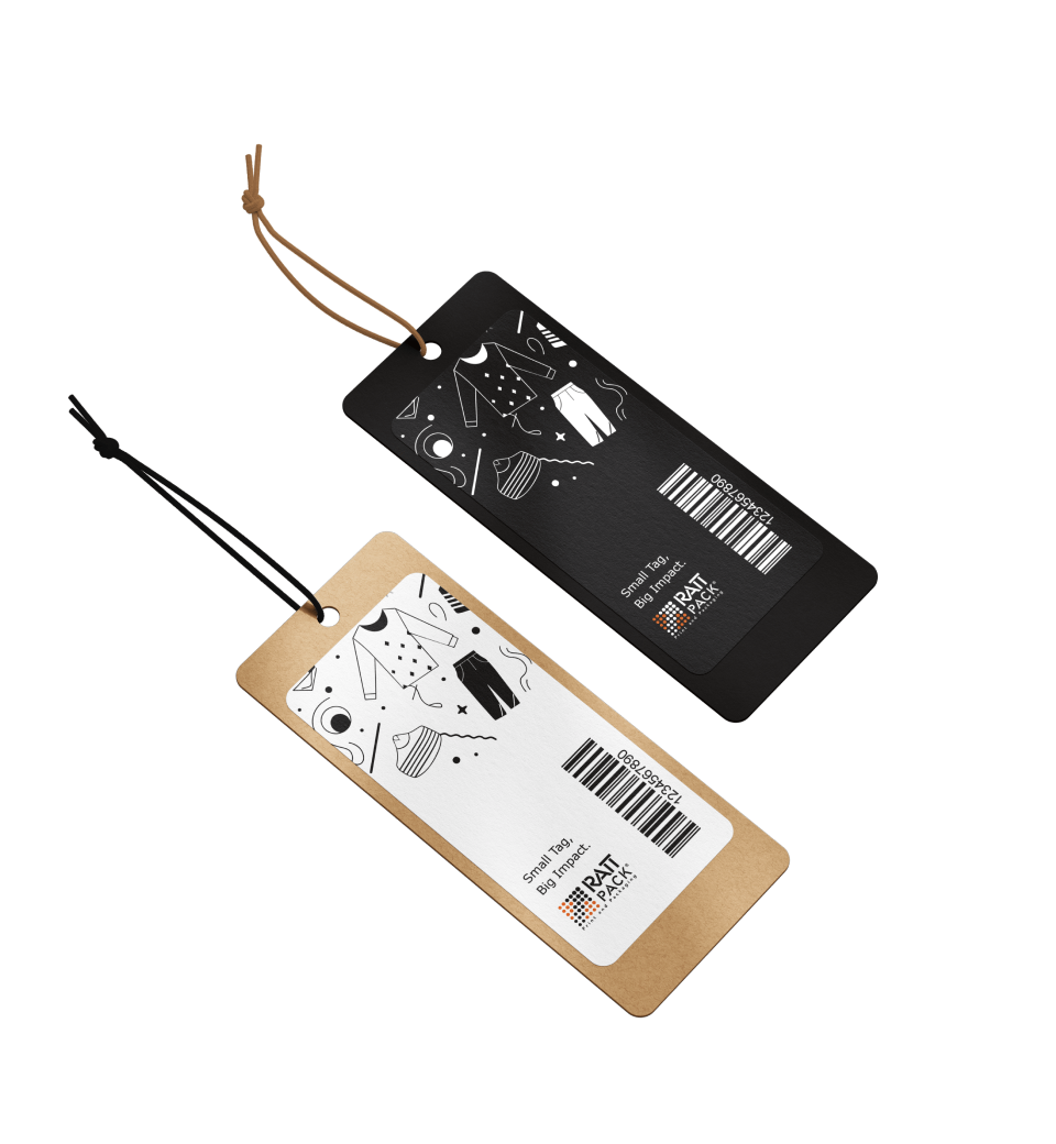 RATTPACK Hängeetiketten – Hochwertige Hangtags für Mode und Lifestyle
