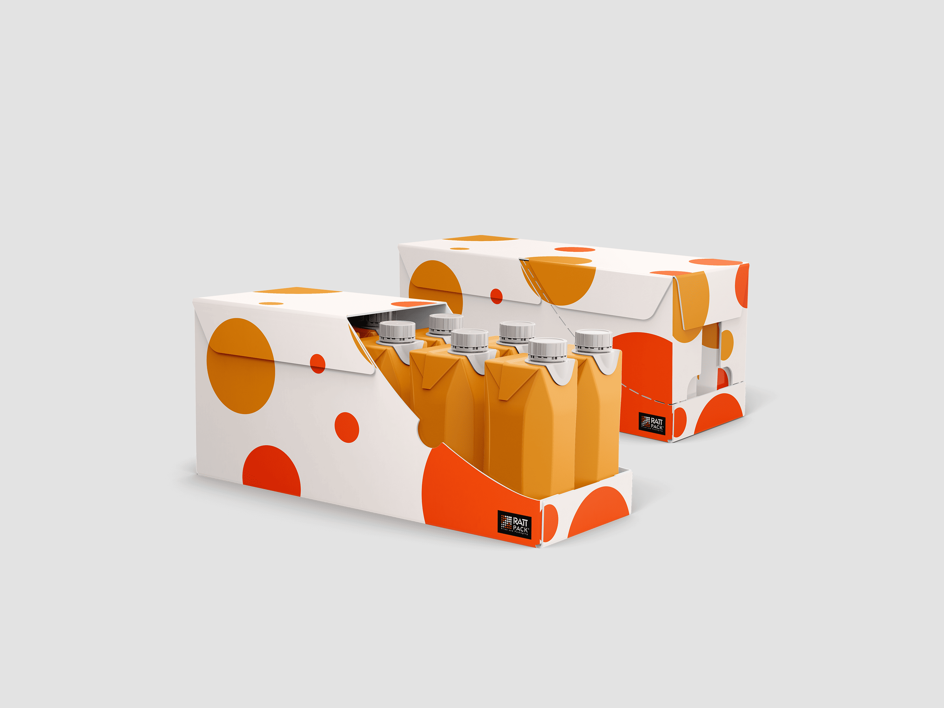 RATTPACK Shelf Ready Packaging aus Wellpappe