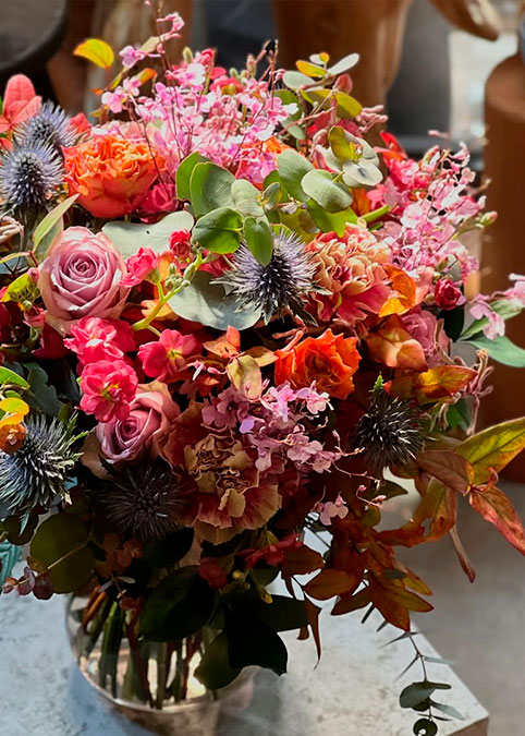 当店人気のラウンドアレンジ