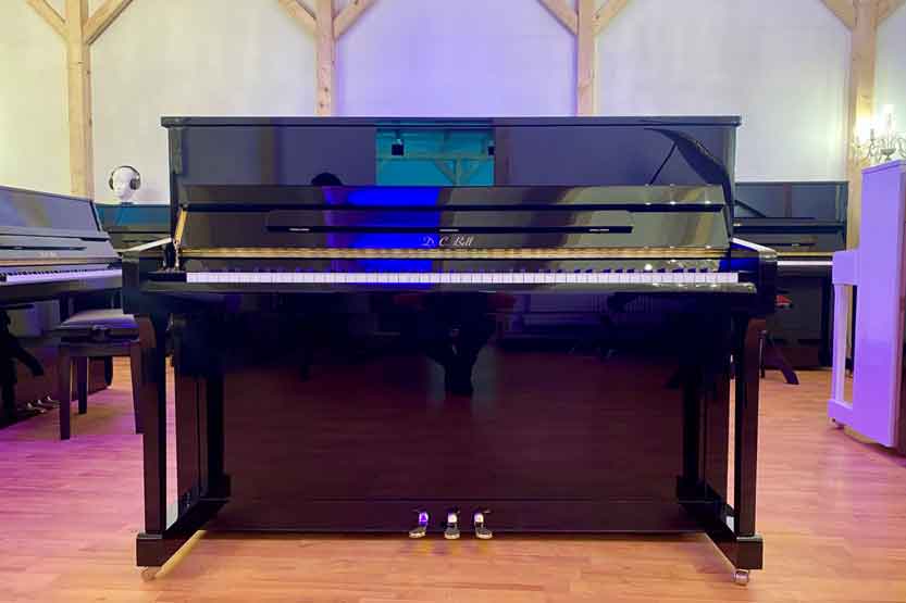 Klavier D.C.Bell 112 Tradition schwarz poliert
