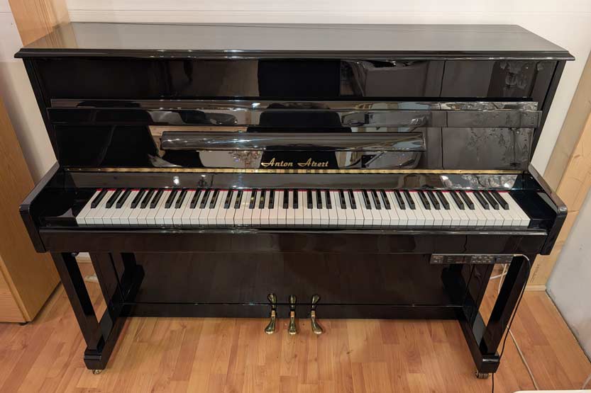 Klavier A.Atzert 110T schwarz poliert silent