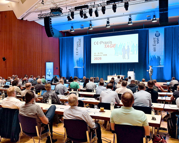 Das Plenum der CE-Fachkonferenz in Pforzheim