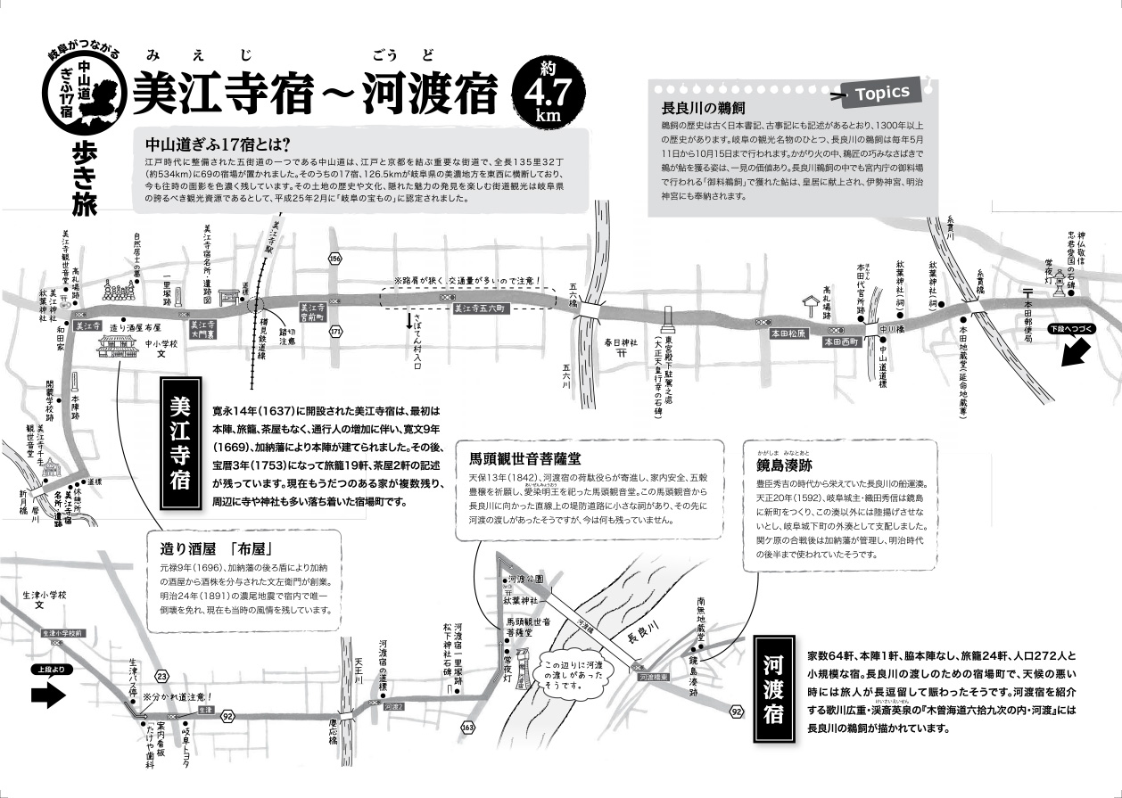 WALKING MAP - 岐阜旅文化社 GIFU Local Wonder