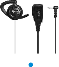 PTT付きイヤホンマイク