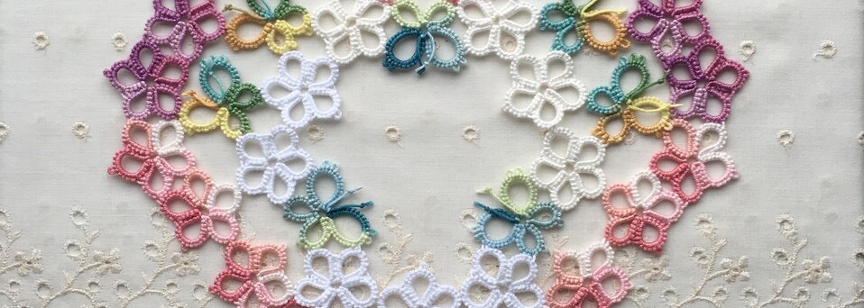 【専用】(No.5)【定番オススメ♪】タティングレース 生徒さんの作品紹介です #鷺沼サロン #まきちゃん作 #りえちゃん