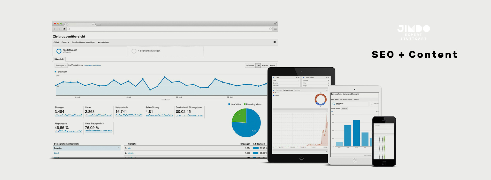 Jimdo Expert Stuttgart - Webdesign, SEO + Contentmarketing - Peter Scheerer
