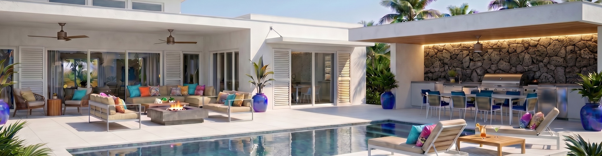 LAELIA vente VILLA de luxe 100 m de la plage trou aux biches ile maurice conseil immobilière jinvesty