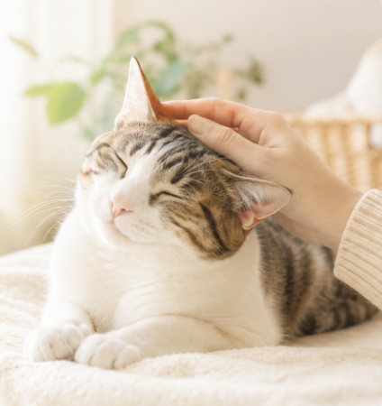 お預かりしている猫