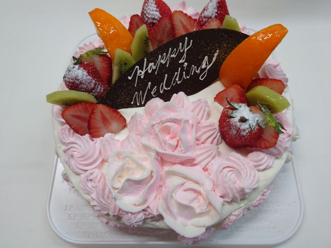 お祝いのケーキ