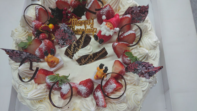 お祝いのケーキ