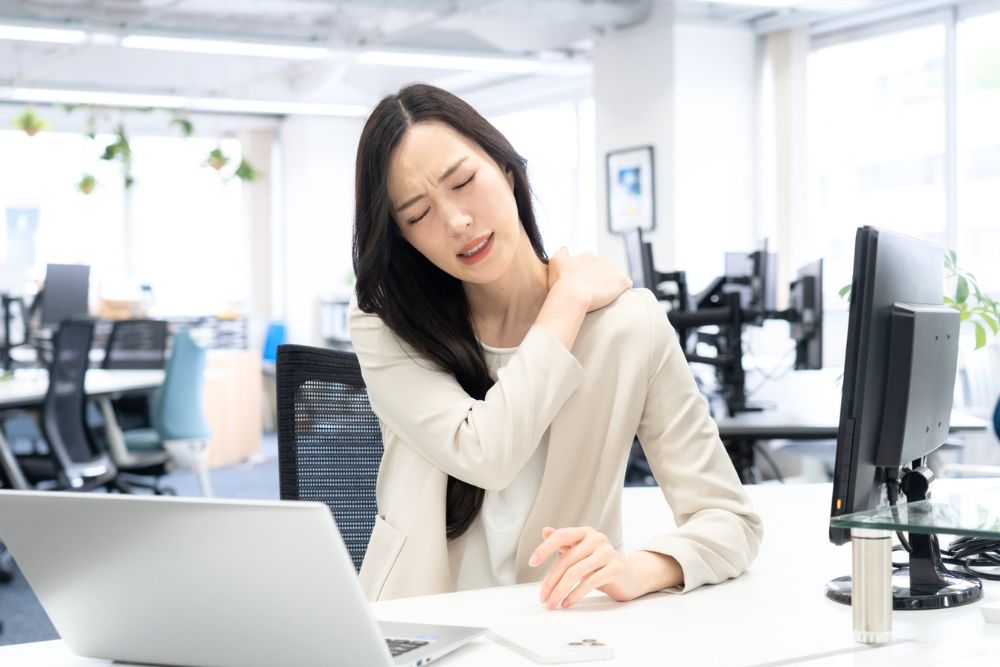 慢性的な肩こり・不調を根本改善するコンディショニング風景