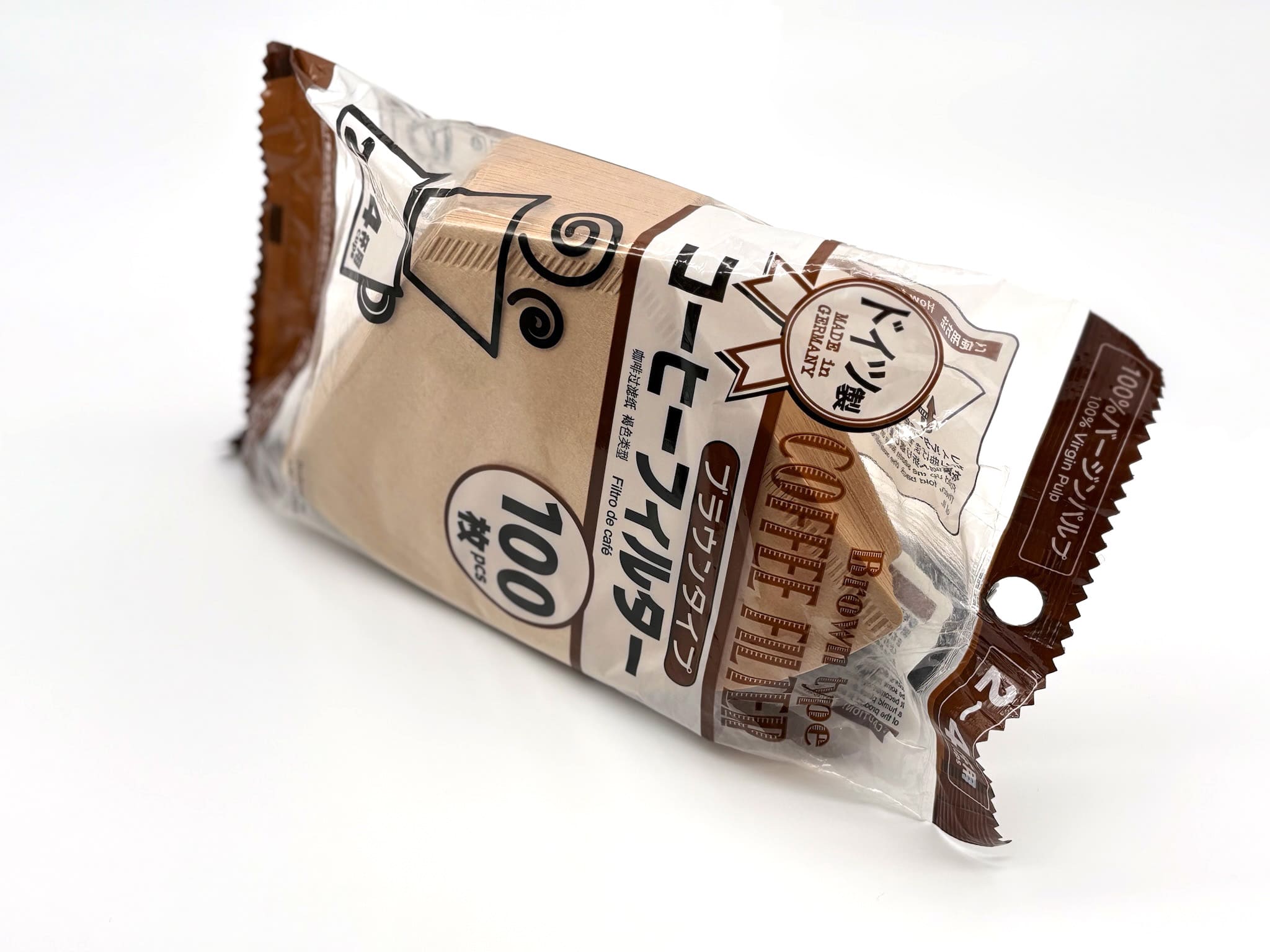 Flowpackmaschine für Kaffeefilter konfigurieren
