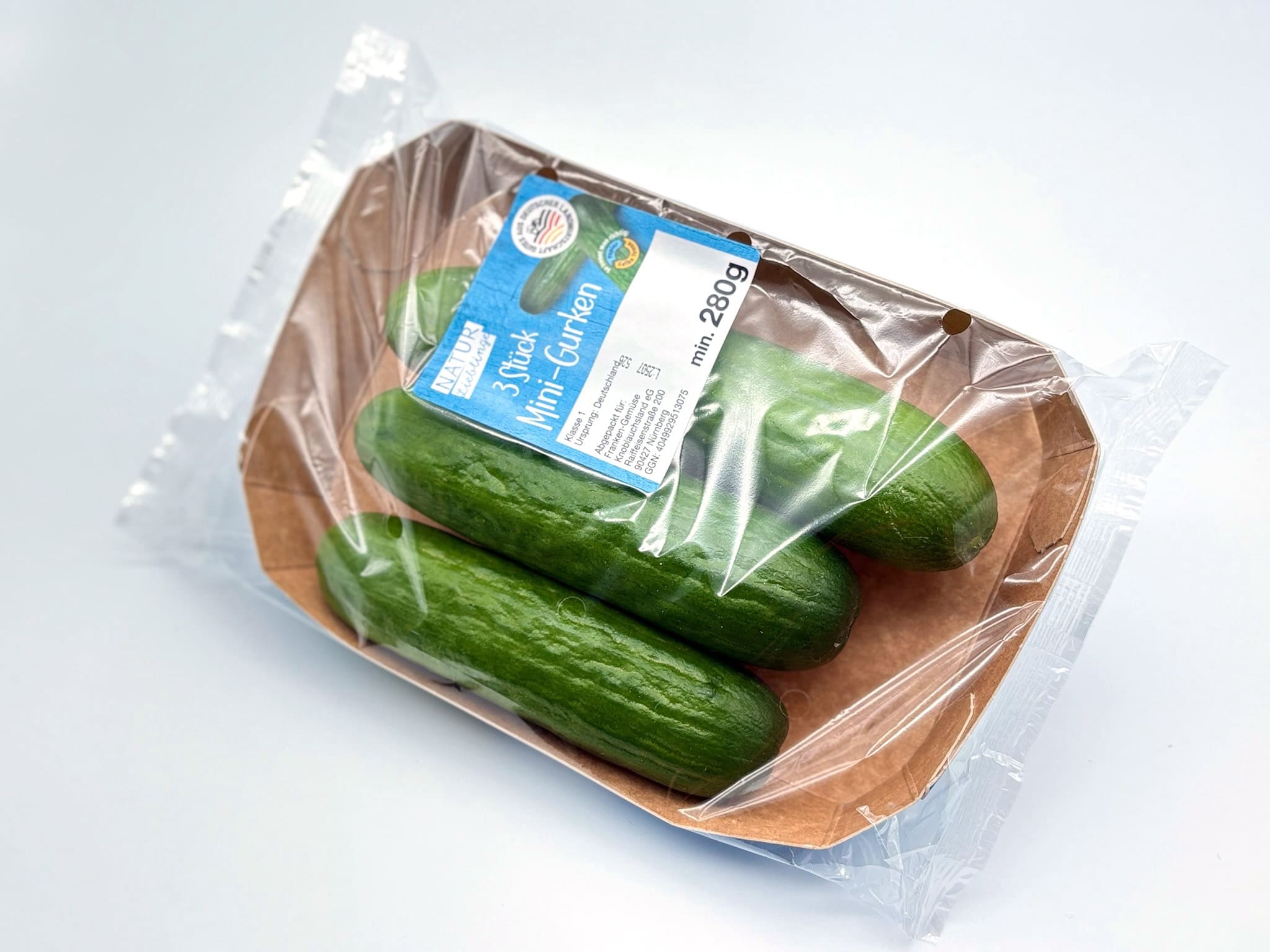 Flowpackmaschine für Mini Gurken konfigurieren
