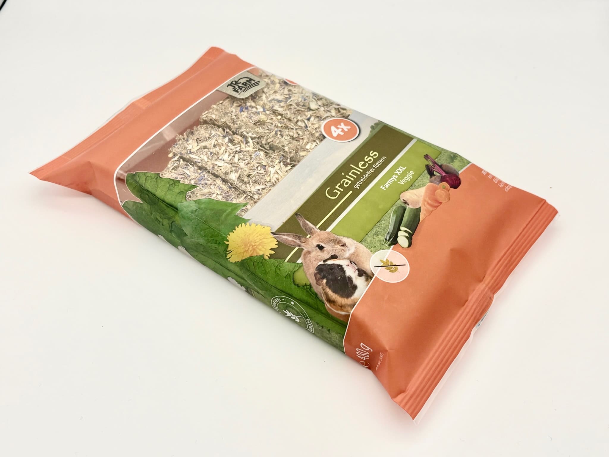 Flowpackmaschine für Nagetierfutter veggi konfigurieren