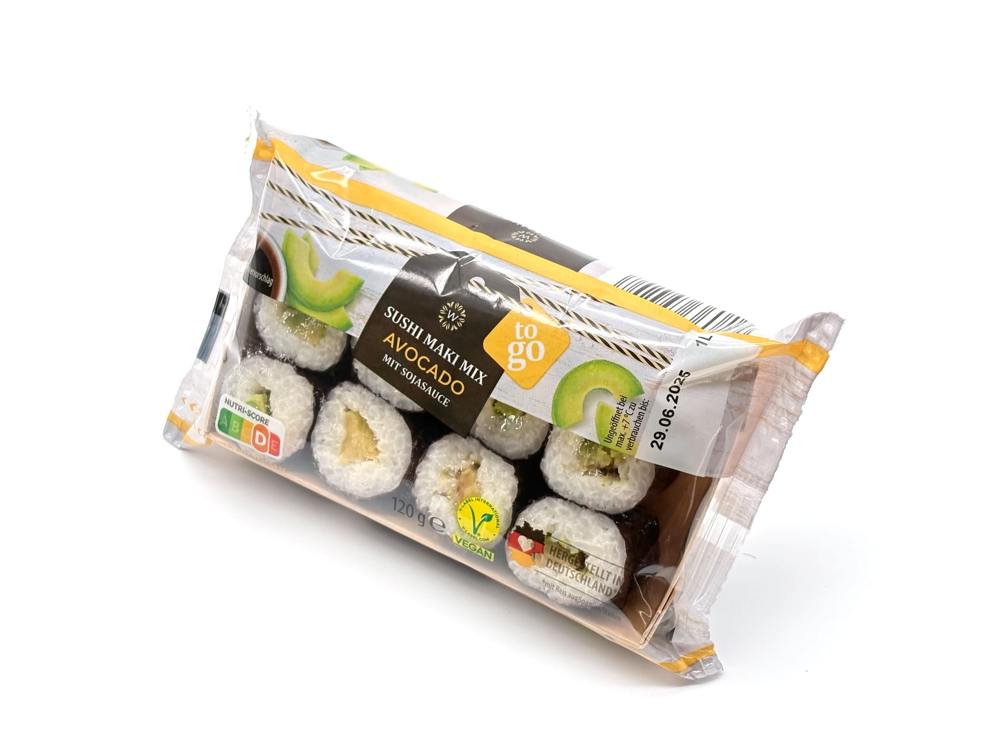 Flowpackmaschine für Sushi konfigurieren