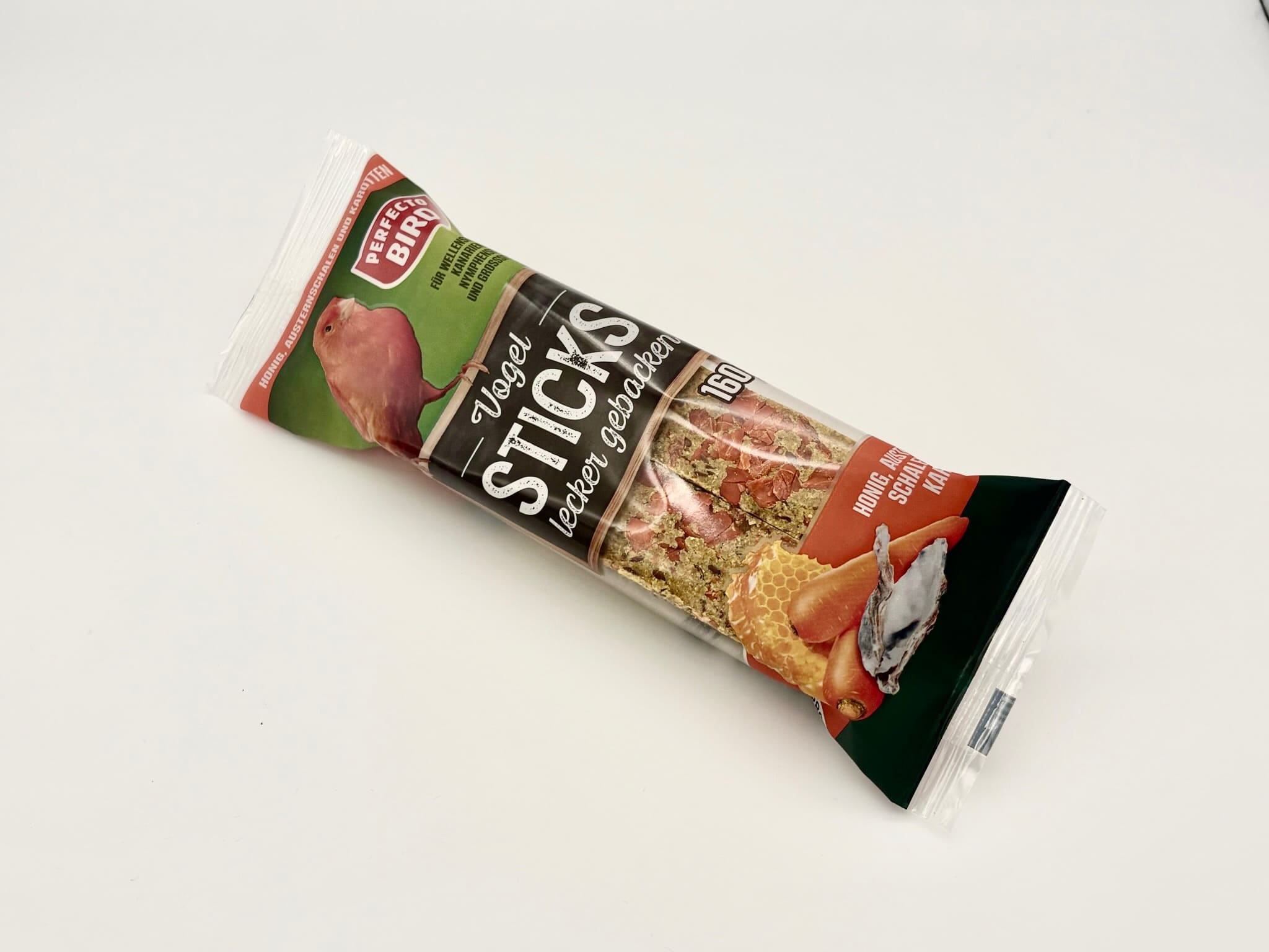 Flowpackmaschine für Vogelfutter Sticks konfigurieren