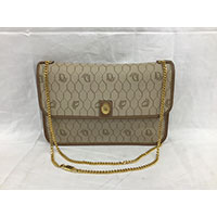 Christian Dior(ディオール) ハニカムキャンバス チェーンクロス ボディバッグ