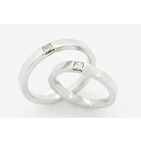 HARRY WINSTON(ハリーウィンストン) Pt950 ペアリング 