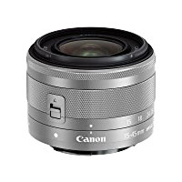 Canon 標準ズームレンズ EF-M15-45mm F3.5-6.3IS STM(シルバー) ミラーレス一眼対応 EF-M15-45ISSTMSL 