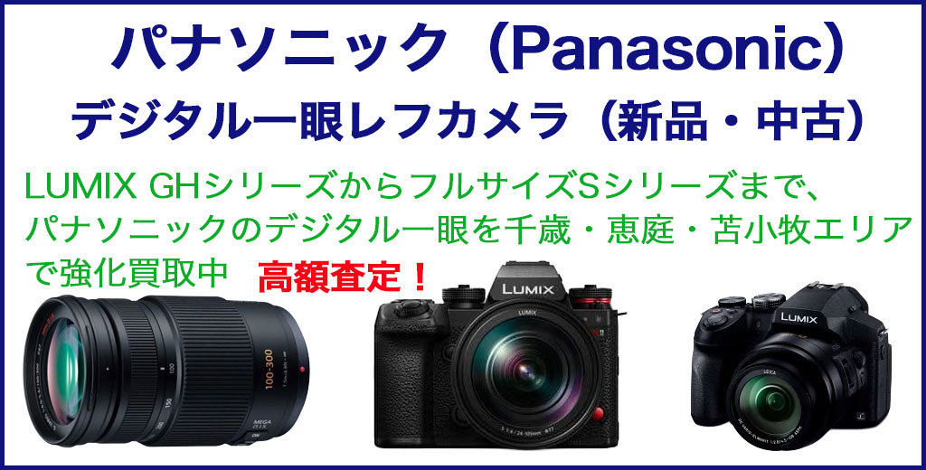 パナソニック 一眼レフカメラ 売るなら 