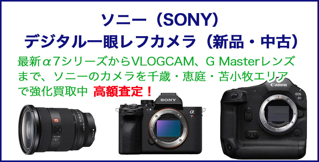 ソニー 一眼レフカメラ 売るなら 