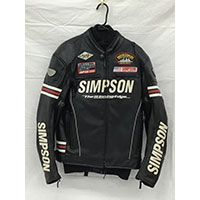 シンプソン(SIMPSON) フェイクレザージャケット ブラック WL SJ-5133L