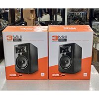 JBL 305P MkII ペア パワード12.7 cm（5インチ）双方向スタジオモニター