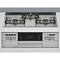 Rinnai(リンナイ) マイトーン RS31W35T2DGAVW LPガス用 [シルキーシルバー] ビルトインガスコンロ 