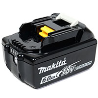 makita/マキタ リチウムイオンバッテリ BL1860B 6.0Ah 18V A-60464