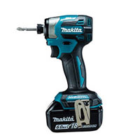  makita (マキタ) TD173DRGX 充電式コードレス インパクトドライバ 18V/6Ah バッテリー×2個 充電器 ケース 付属