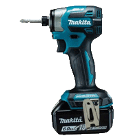  makita (マキタ) TD173DRGX 充電式コードレス インパクトドライバ 18V/6Ah バッテリー×2個