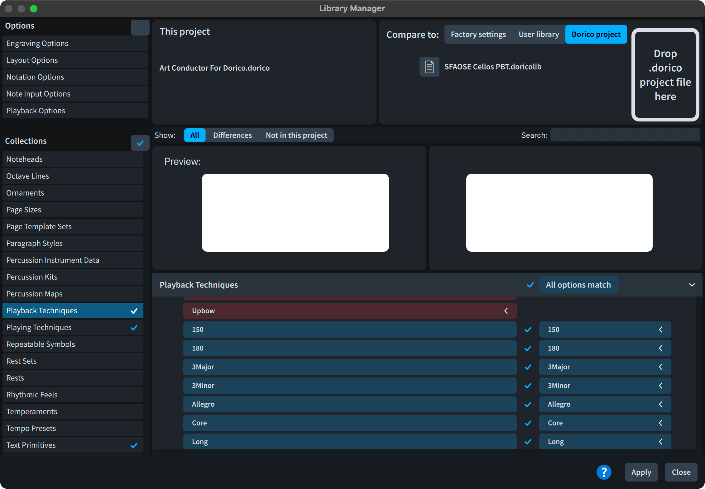 Babylonwaves Art Conductor Key Switches Layout