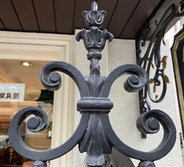 アルミ鋳物 模様