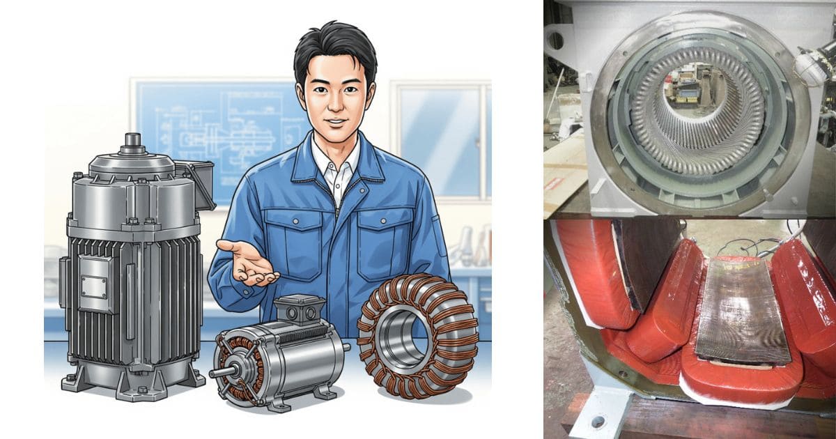 コイル巻き替え整備全国対応