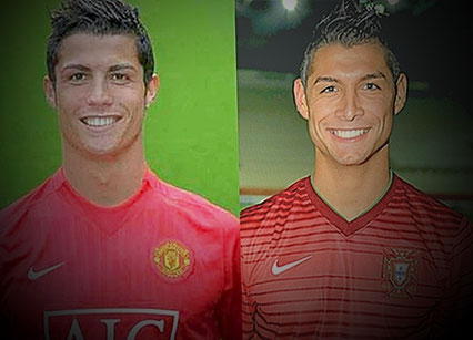 Cristiano Ronaldo Double Doppelgänger Saki