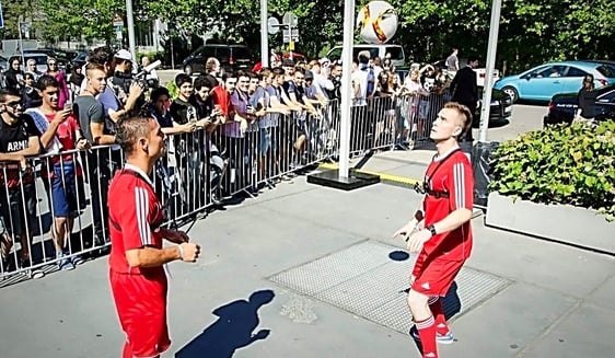 Fußball-Entertainment und Freestyle-Show für erlebnisorientierte Events und Großveranstaltungen