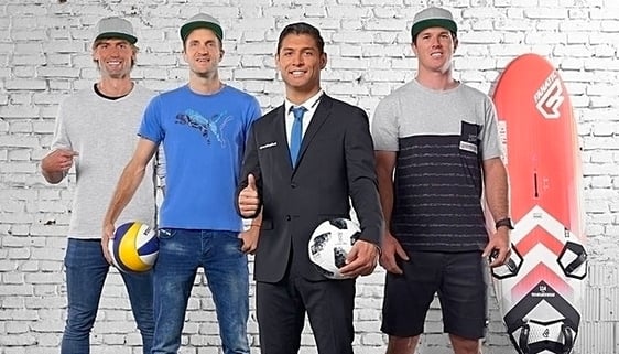 Fußball Freestyler Saki als Werbeträger und Eyecatcher für Sponsoring-Maßnahmen großer Marken