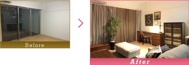 ビフォアー&アフター画像