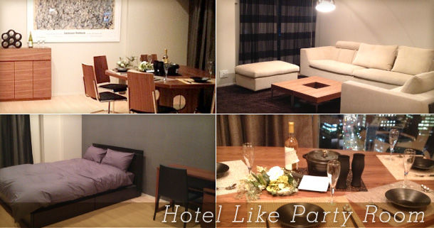 Hotel Like Party Room